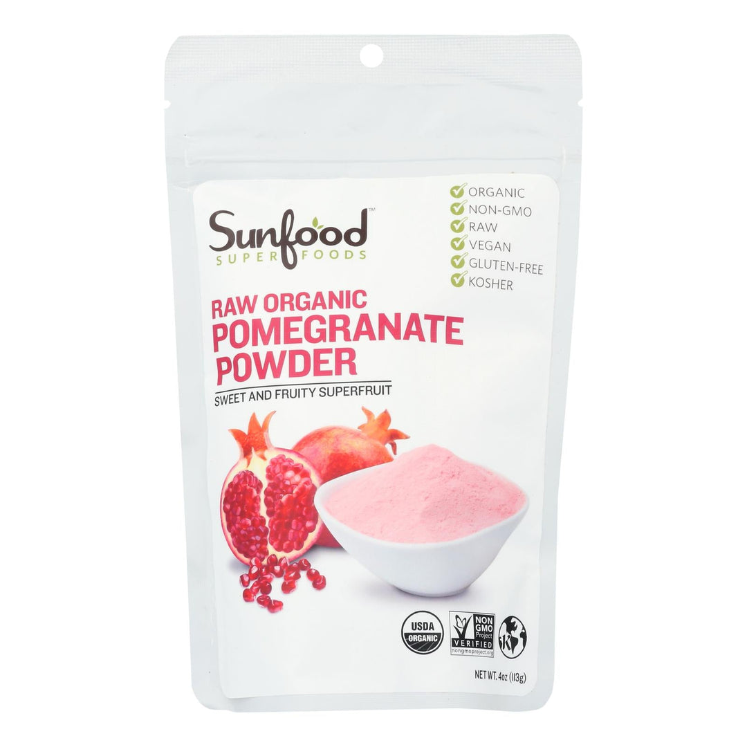Sunfood - Pomegranate Powder - 1 Each - 4 Oz - Maras Green